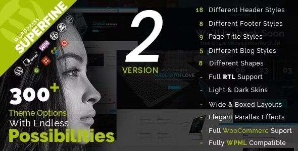 SuperFine – Multipurpose WordPress Theme