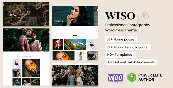 Wiso Photography – WordPress Theme