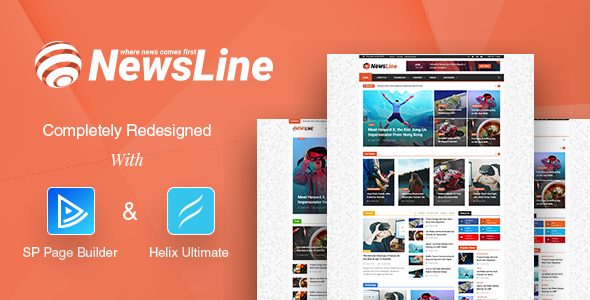 Newsline – Responsive Magazine Joomla Template