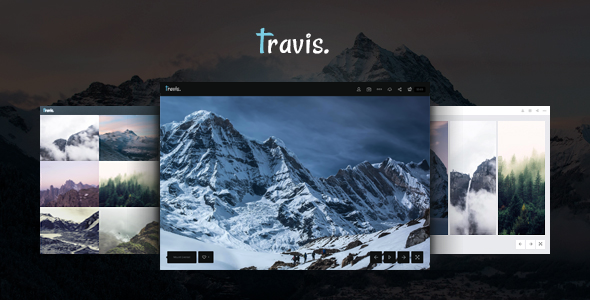 Travis - Photography WordPress Theme