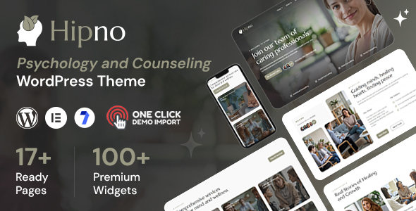 Hipno – Psychology and Counseling WordPress Theme