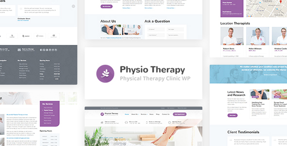Physio – Physical Therapy & Physiotherapy WP Theme