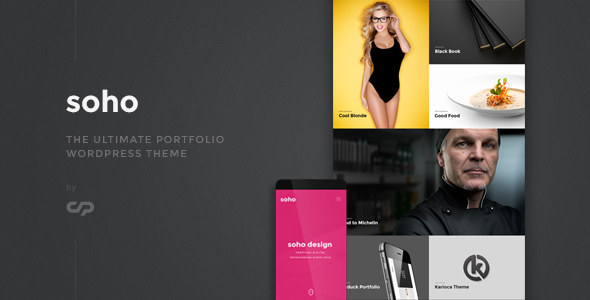 Soho – The Ultimate Portfolio WordPress Theme
