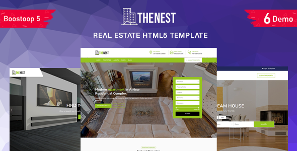 NEST – Real Estate Template