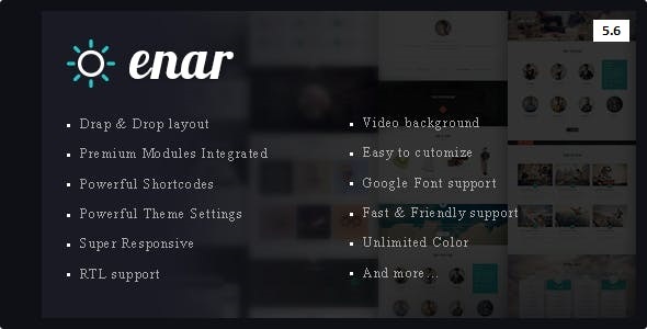 Enar – Multipurpose Drupal 9 Theme
