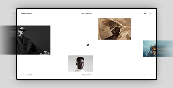 Bruner – Creative Portfolio HTML Template