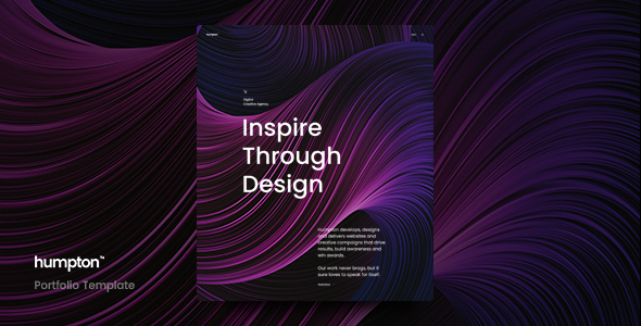 Humpton – Creative Portfolio HTML Template