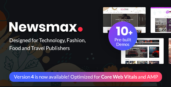 Newsmax – News & Magazine WordPresss Theme