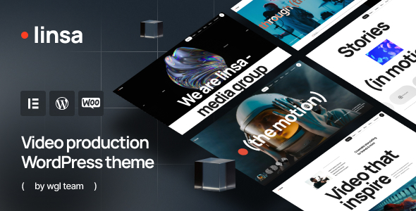 Linsa – Video Production WordPress Theme