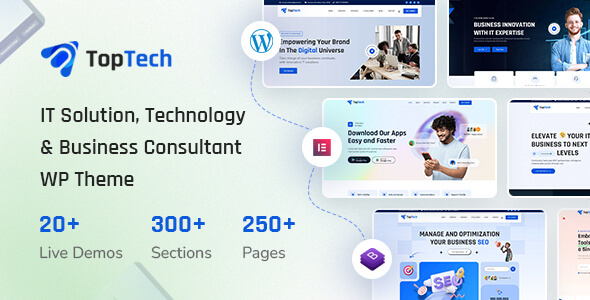 TopTech – IT Solutions & Technology WordPress Theme