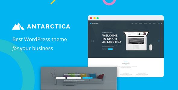 Antarctica – Business Portfolio WordPress Theme