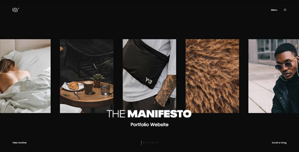 Manifesto – Creative Portfolio WordPress Theme