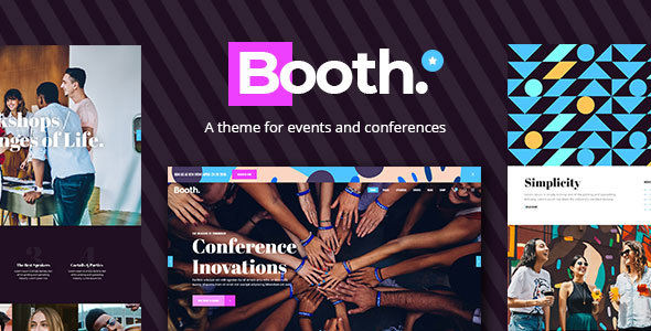 Booth – Event and Conference WordPress Theme