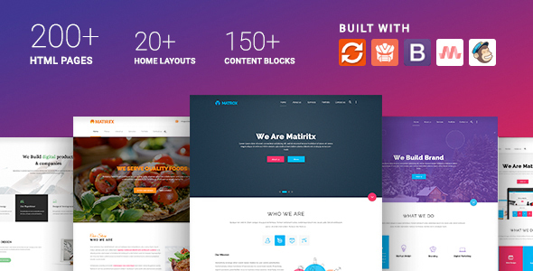 Materialize – Material Design Based Multipurpose HTML Template