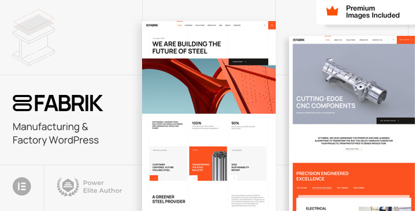 Fabrik – Factory Manufacturer WordPress Theme