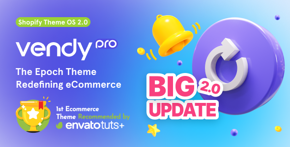Vendy Pro – Innovative Multipurpose Shopify Theme OS 2.0