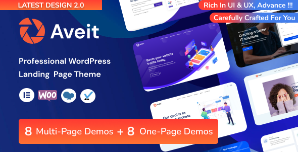 Aveit – Landing Page WordPress