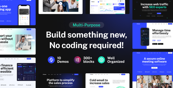 Flowto – Startup & SaaS WordPress Theme