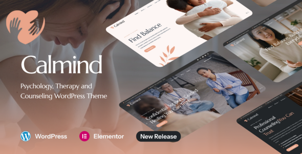 Calmind – Psychology, Therapy and Counseling WordPress Theme