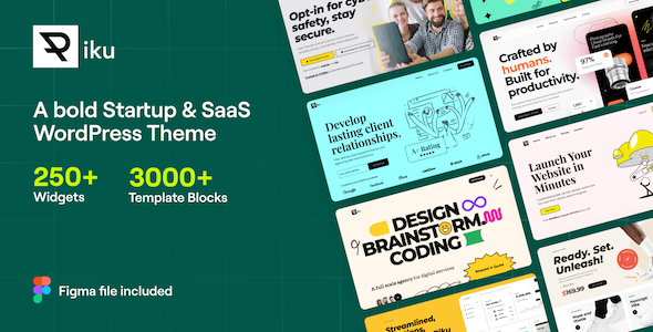 Piku – Startup & SaaS WordPress Theme