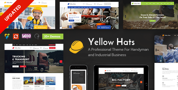 Yellow Hats – Construction, Building & Renovation Theme
