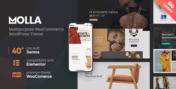 Molla – Multi-Purpose WooCommerce Theme