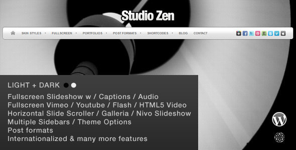 Studio Zen – Photography Theme for WordPress