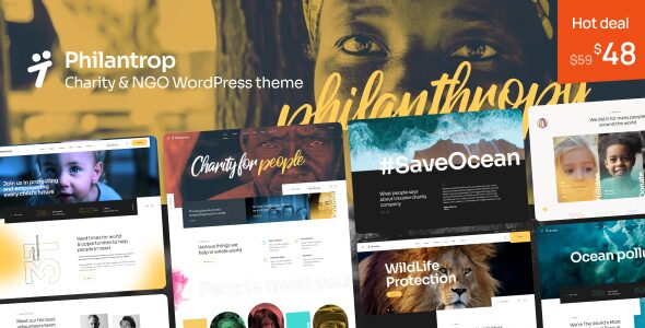 Philantrop – Charity & Nonprofit WordPress Theme