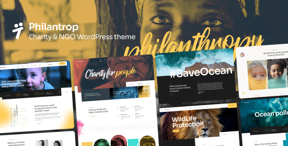 Philantrop – Charity & Nonprofit WordPress Theme