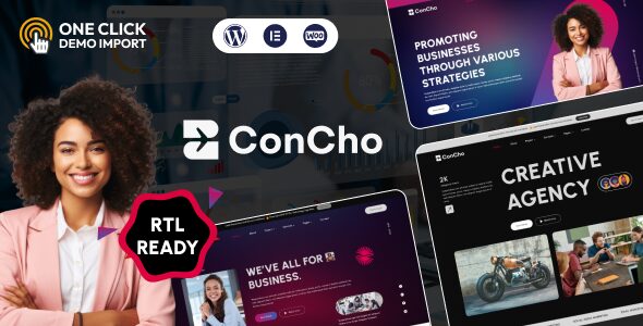 Concho – Business Agency WordPress Theme