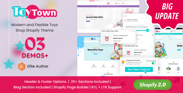 Toytown – Kids Clothing & Toys Shopify Theme