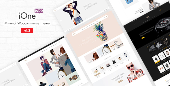 iOne – Minimal WooCommerce Theme