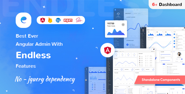 Endless – Angular 21 Admin Template