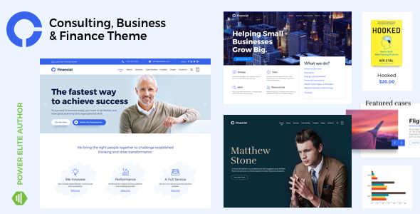 Advisero – Financial Advisors & Business Consulting WordPress