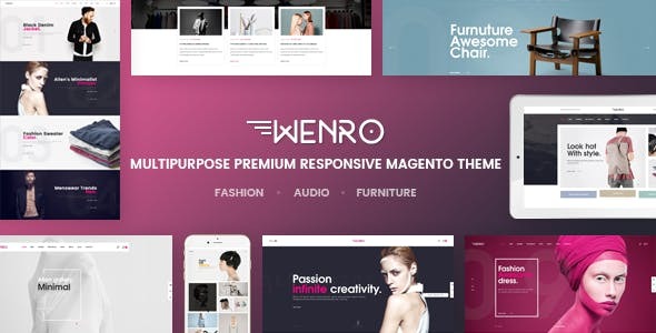 Wenro – Multipurpose Prestashop 1.6, 1.7 Theme – 16 Homepages Fashion, Furniture, Digital and more