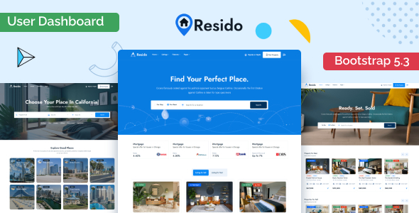 Resido – Real Estate HTML Template