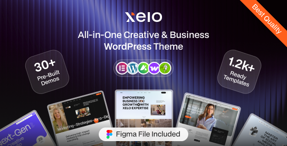 Xelo – All-in-One Creative & Business WordPress Theme
