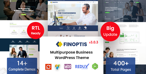 Finoptis – Business WordPress Theme
