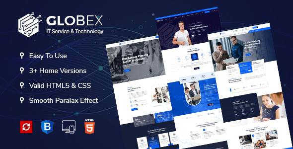 Globex — IT Solutions & Multi Services HTML5 Template