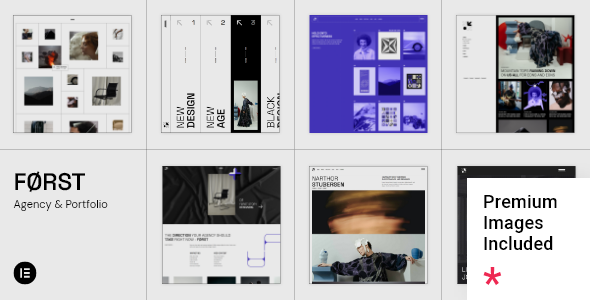 Først – Elementor Agency and Portfolio WordPress Theme