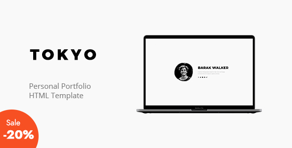 Tokyo – Personal Portfolio Template