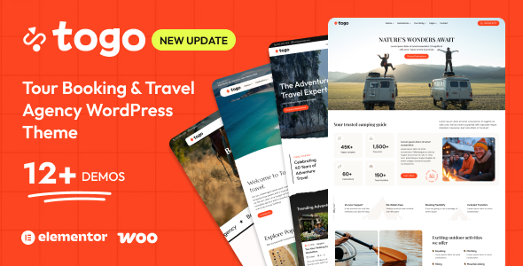 Togo – Tour & Travel Booking WordPress Theme