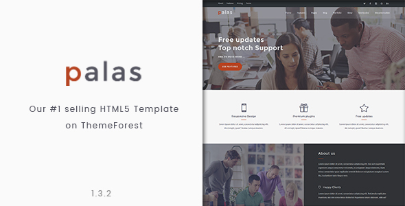 Palas – Bootstrap Multipurpose HTML5 Template