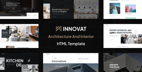 Innovat – Architecture & Interior HTML Template