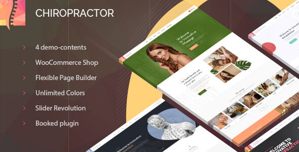 Chiropractor – Therapy and Rehabilitation WordPess Theme