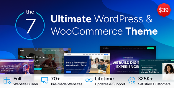 The7 – Ultimate WordPress & WooCommerce Theme