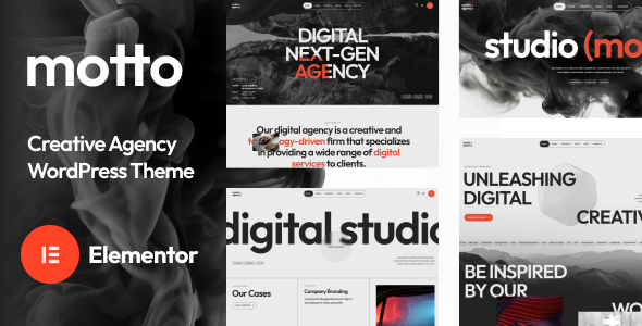 Motto – Creative Agency & Startup WordPress Theme