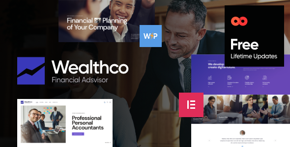 WealthCo – Business & Financial Consulting WordPress Theme
