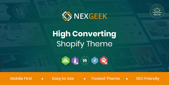 NexGeek – Multipurpose Responsive Shopify Theme