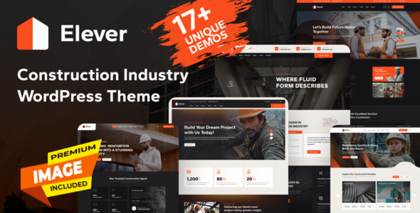 Elever – Construction WordPress Theme